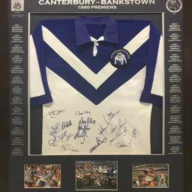 1995 CANTERBURY BANKSTOWN BULLDOGS PREMIERS